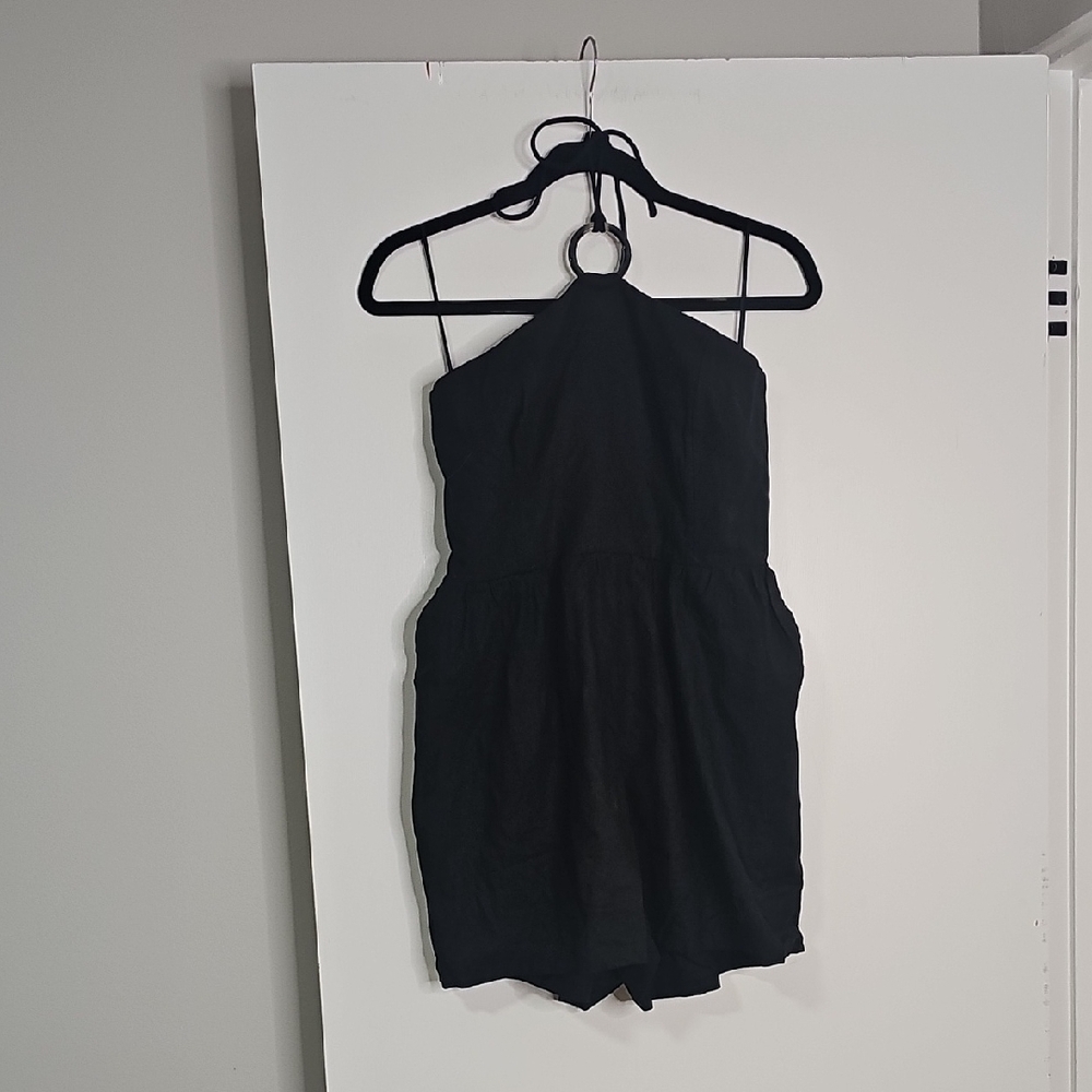 Old Navy Black Halter Jumpsuit